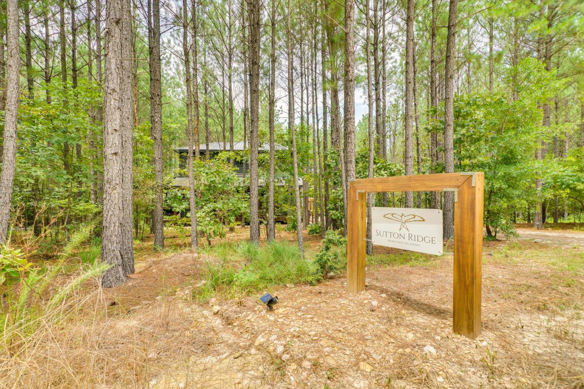 Sutton Ridge Cabin Rental Hot Tub And Swing Set! Broken Bow Kültér fotó